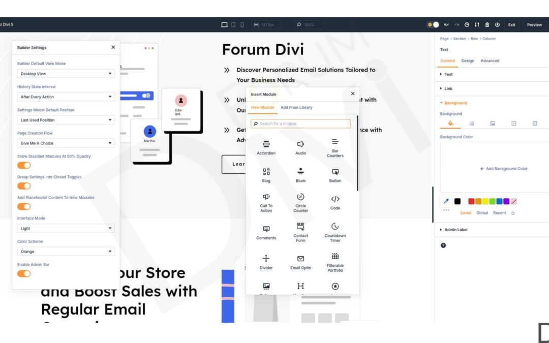 La Première Version Publique de Divi 5 est Arrivée.